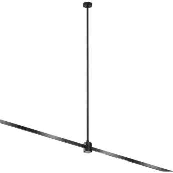 Крепление потолочное MAYTONI LONG FLARITY TRA159С-IPC1-B 700мм с прямым коннектором питания черный