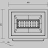Прожектор MAYTONI FLOOD FL001-L30B6K